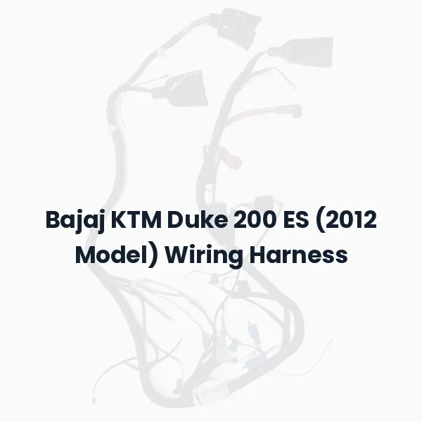 Bajaj KTM Duke 200 ES (2012 Model) Wiring Harness