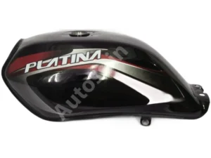 BAJAJ Platina 125 Petrol Tank BLACK and RED