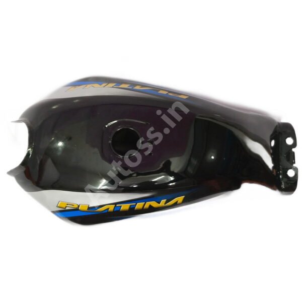 BAJAJ Platina Bike Petrol Tank  Comfort BLACK and BLUE