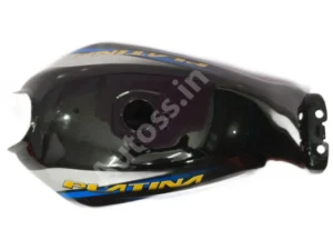 BAJAJ Platina Comfort Petrol Tank BLACK and BLUE