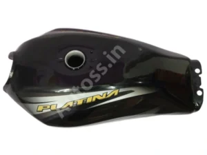 BAJAJ Platina Comfort Petrol Tank BLACK and GREY