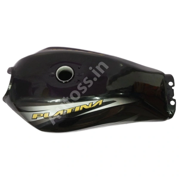 BAJAJ Platina Comfort Petrol Tank BLACK and GREY