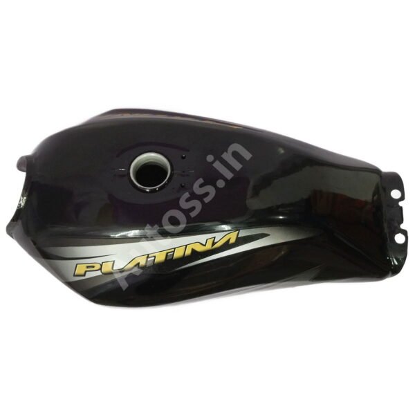 BAJAJ Platina Comfort Petrol Tank BLACK and GREY