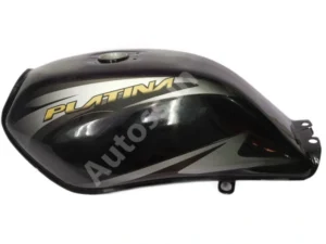 BAJAJ Platina Comfort Petrol Tank BLACK and GREY