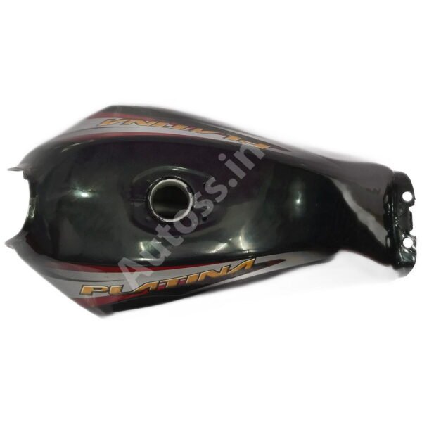 BAJAJ Platina Comfort Petrol Tank BLACK and RED
