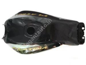 BAJAJ Platina Comfort Petrol Tank BS4 BLACK and BROWN