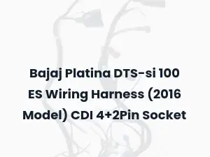 Bajaj Platina DTS-si 100 ES Wiring Harness (2016 Model) CDI 4+2Pin Socket
