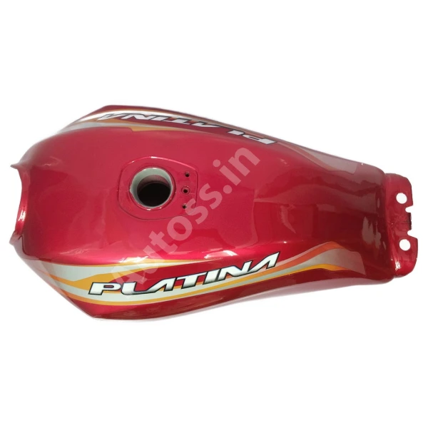 BAJAJ Platina ES Petrol Tank RED