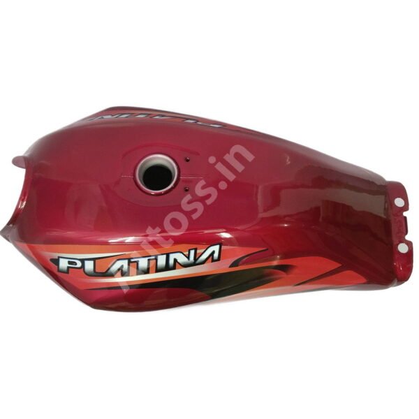BAJAJ Platina New Model Petrol Tank RED
