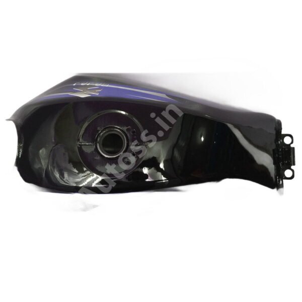BAJAJ Platina OM Petrol Tank BLACK and BLUE