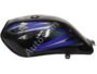 BAJAJ Platina OM Petrol Tank BLACK and BLUE
