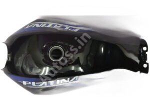 BAJAJ Platina Petrol Tank 125 BLACK and BLUE