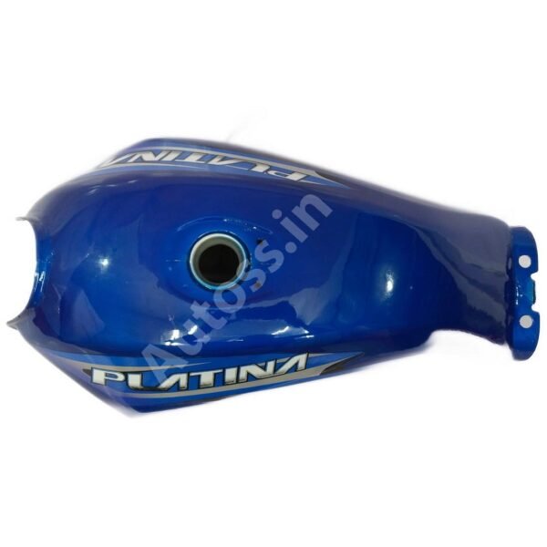 BAJAJ Platina Petrol Tank New Model BLUE