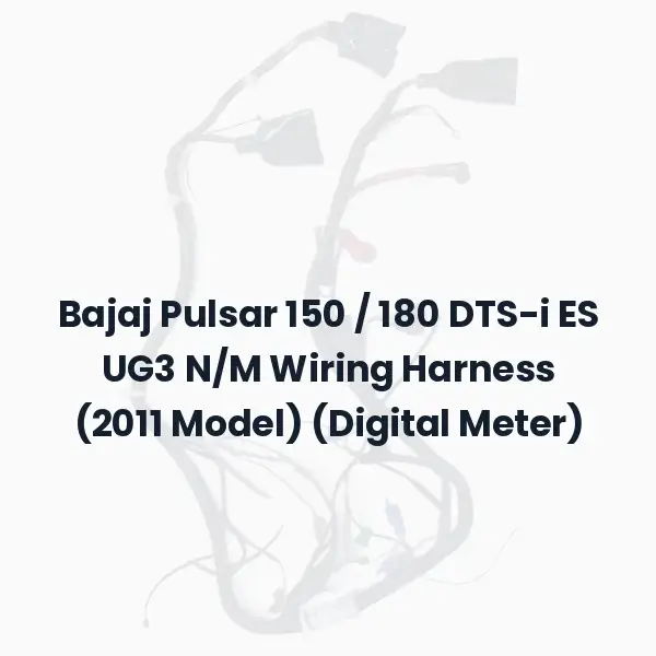 Bajaj Pulsar 150 / 180 DTS-i ES UG3 N/M Wiring Harness (2011 Model) (Digital Meter)