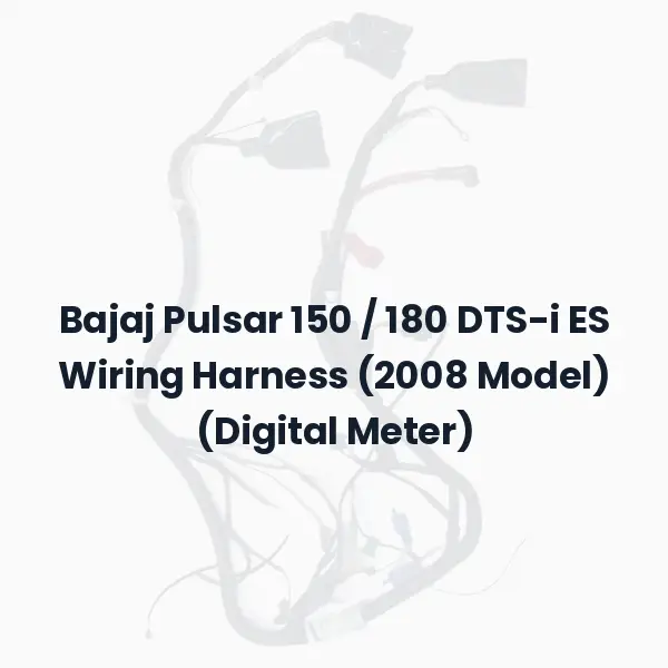 Bajaj Pulsar 150 / 180 DTS-i ES Wiring Harness (2008 Model) (Digital Meter)