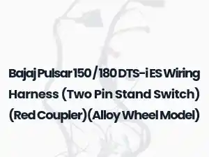 Bajaj Pulsar 150 / 180 DTS-i ES Wiring Harness (Two Pin Stand Switch) (Red Coupler)(Alloy Wheel Model)