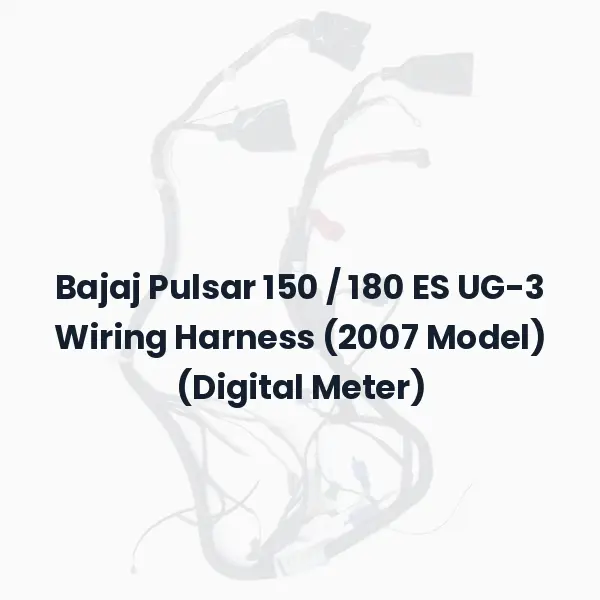Bajaj Pulsar 150 / 180 ES UG-3 Wiring Harness (2007 Model) (Digital Meter)