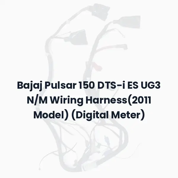Bajaj Pulsar 150 DTS-i ES UG3 N/M Wiring Harness(2011 Model) (Digital Meter)