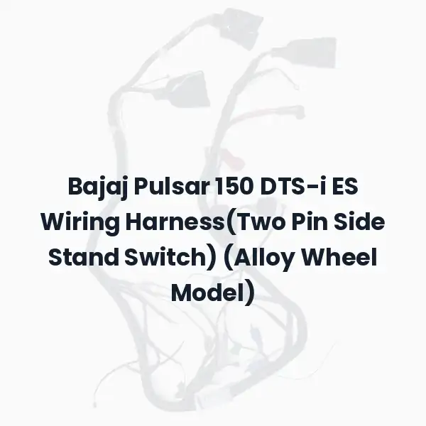 Bajaj Pulsar 150 DTS-i ES Wiring Harness(Two Pin Side Stand Switch) (Alloy Wheel Model)