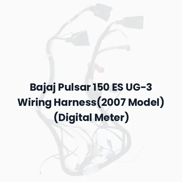 Bajaj Pulsar 150 ES UG-3 Wiring Harness(2007 Model) (Digital Meter)