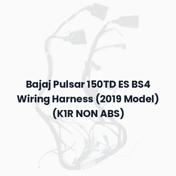 Bajaj Pulsar 150TD ES BS4 Wiring Harness (2019 Model) (K1R NON ABS)