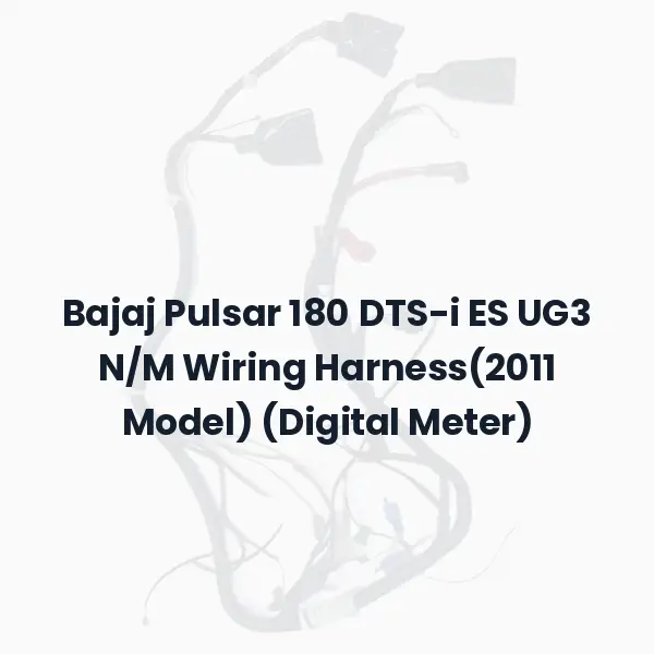 Bajaj Pulsar 180 DTS-i ES UG3 N/M Wiring Harness(2011 Model) (Digital Meter)