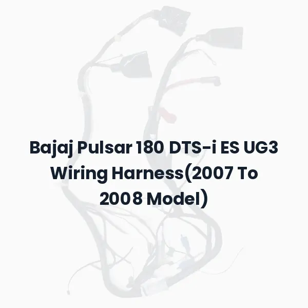Bajaj Pulsar 180 DTS-i ES UG3 Wiring Harness(2007 To 2008 Model)