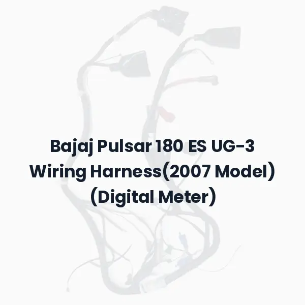 Bajaj Pulsar 180 ES UG-3 Wiring Harness(2007 Model) (Digital Meter)