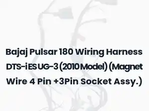 Bajaj Pulsar 180 Wiring Harness DTS-i ES UG-3 (2010 Model) (Magnet Wire 4 Pin +3Pin Socket Assy.)