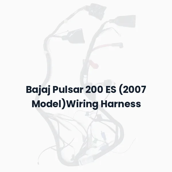 Bajaj Pulsar 200 ES (2007 Model)Wiring Harness
