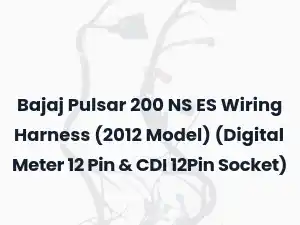 Bajaj Pulsar 200 NS ES Wiring Harness (2012 Model) (Digital Meter 12 Pin & CDI 12Pin Socket)