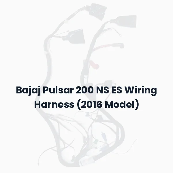 Bajaj Pulsar 200 NS ES Wiring Harness (2016 Model)