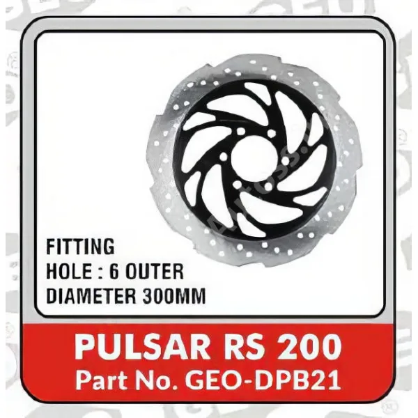 BAJAJ PULSER 200 NS, 200 RS DISC BRAKE
