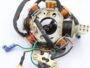 BAJAJ PULSER DTSI MAGNET COIL PLATE ASSEMBLY(8 POLL) 6 PIN