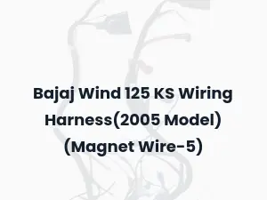 Bajaj Wind 125 KS Wiring Harness(2005 Model) (Magnet Wire-5)
