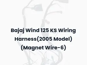 Bajaj Wind 125 KS Wiring Harness(2005 Model) (Magnet Wire-6)