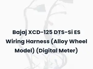 Bajaj XCD-125 DTS-Si ES Wiring Harness (Alloy Wheel Model) (Digital Meter)