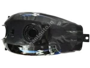 BAJAJ XCD 135 Petrol Tank BLACK and BLUE