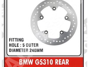 BIKE BRAKE DISC BMW GS310 REAR