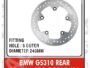 BIKE BRAKE DISC BMW GS310 REAR