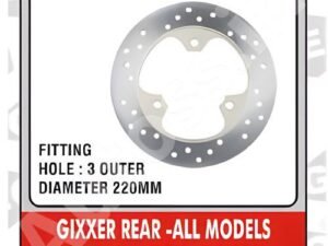 BIKE BRAKE DISC TVS GIXXER REAR ALL MODELS
