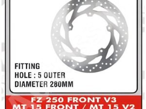 BIKE BRAKE DISC YAMAHA FZ 250 FRONT V3, MT15 FRONT MT15 V2