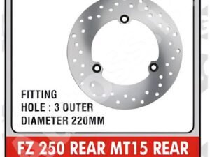 BIKE BRAKE DISC YAMAHA FZ 250 REAR MT15 REAR