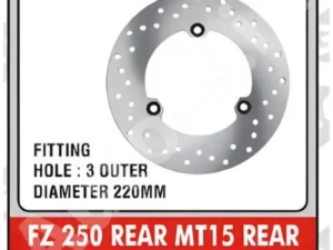 BIKE BRAKE DISC YAMAHA FZ 250 REAR MT15 REAR