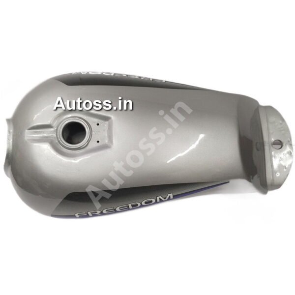 BIKE PETROL TANK LML FREEDOM SILVER