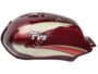 BIKE PETROL TANK TVS STAR CITY OM RED