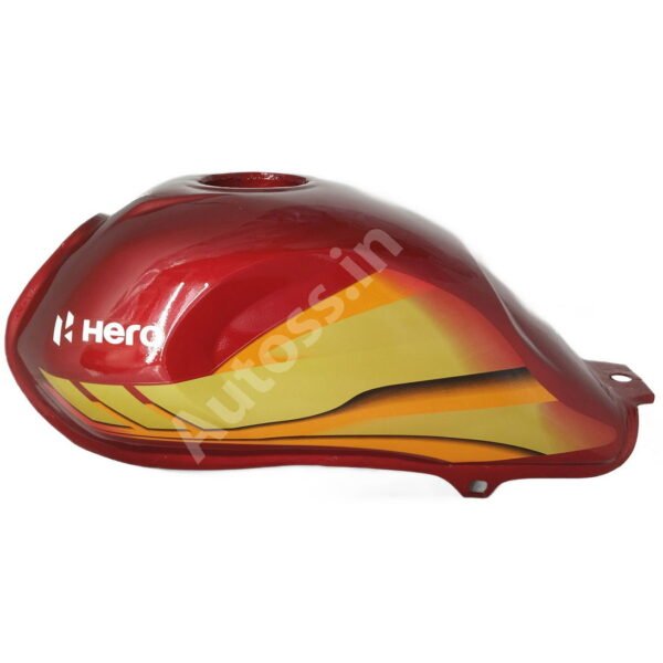 Bike Petrol Tanks HERO HDFX BS6 Red