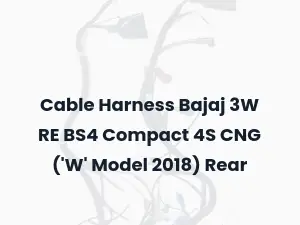 Cable Harness Bajaj 3W RE BS4 Compact 4S CNG ('W' Model 2018) Rear
