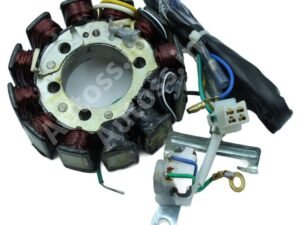 COIL PLATE ASSEMBLY HERO CBZ STAR OLD (12 POLL) 4+3 PIN