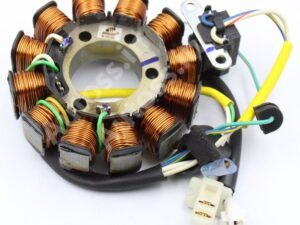 COIL PLATE ASSEMBLY HERO SPLENDOR BS6 (12 POLL) 2+2 FEMALE+1 PIN